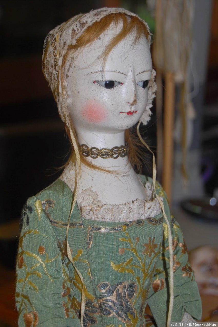 Queen Anne Style Doll - мой образ деревянных кукол 16-18 века