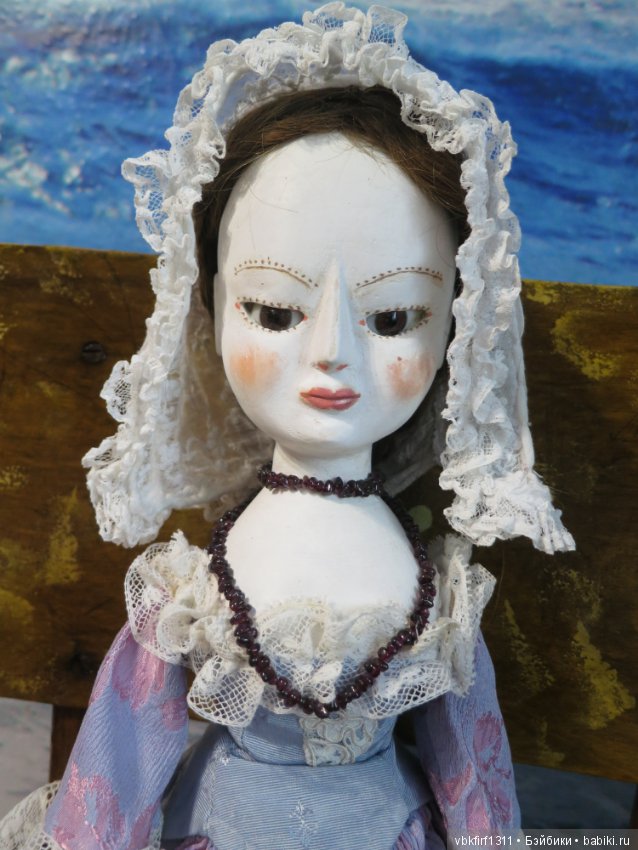 Queen Anne Style Doll - мой образ деревянных кукол 16-18 века