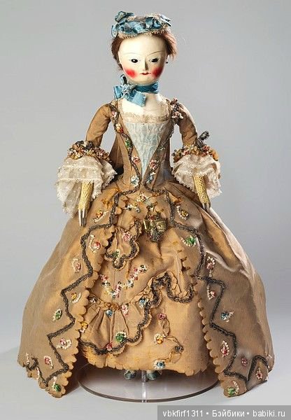 Queen Anne Style Doll - мой образ деревянных кукол 16-18 века (фото 6)