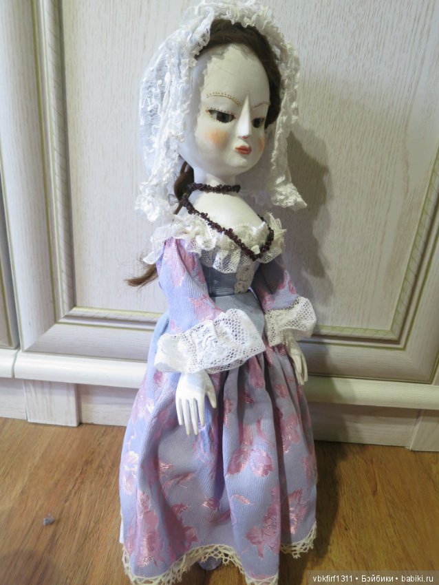 Queen Anne Style Doll - мой образ деревянных кукол 16-18 века