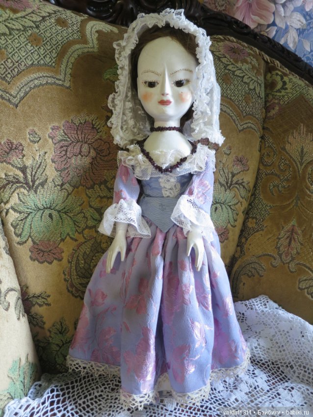 Queen Anne Style Doll - мой образ деревянных кукол 16-18 века