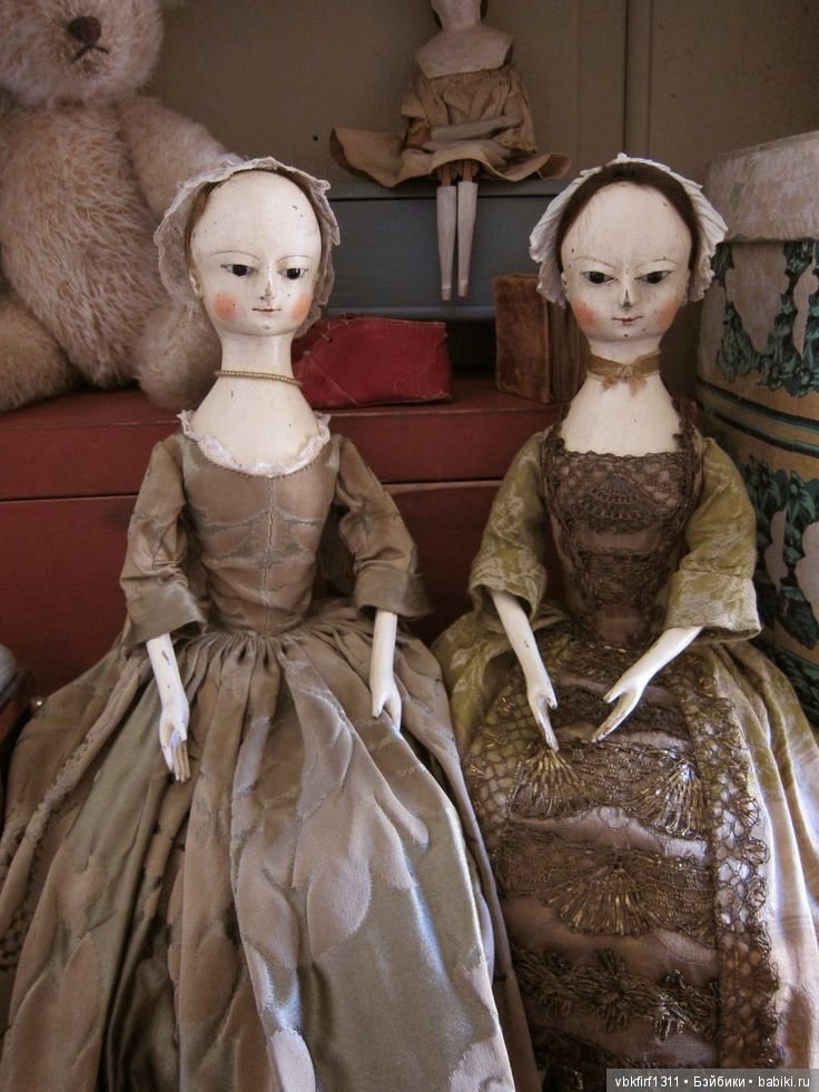 Queen Anne Style Doll - мой образ деревянных кукол 16-18 века (фото 10)