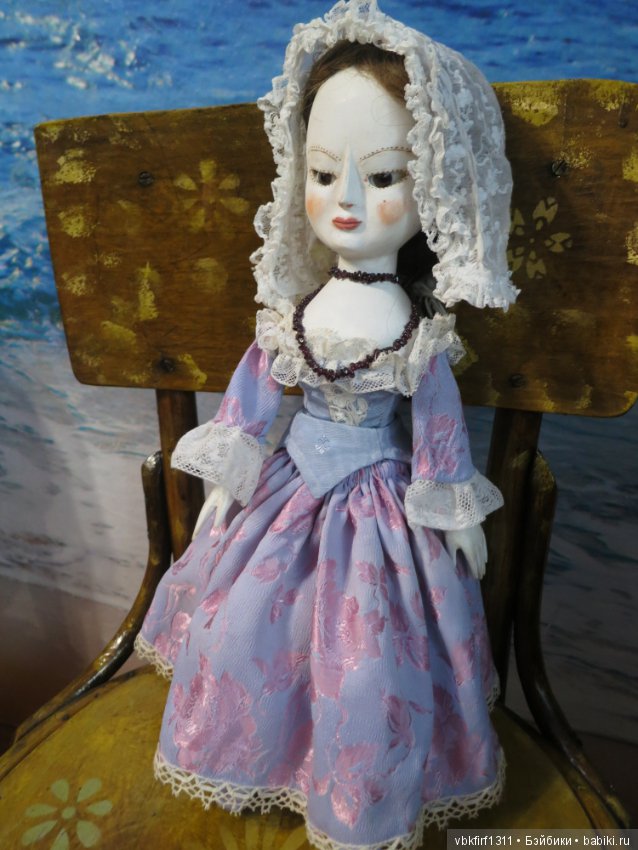 Queen Anne Style Doll - мой образ деревянных кукол 16-18 века
