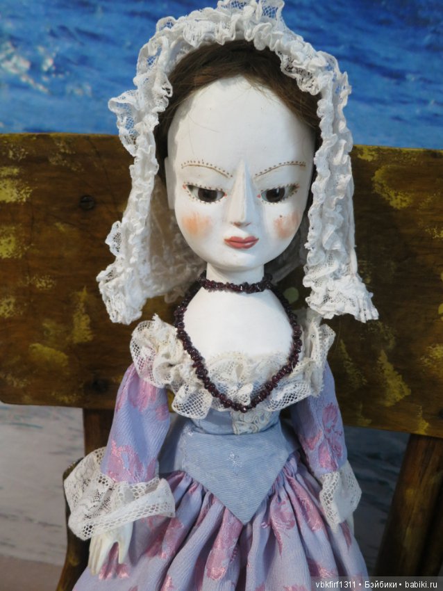 Queen Anne Style Doll - мой образ деревянных кукол 16-18 века