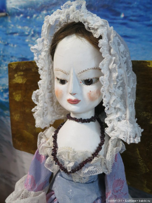 Queen Anne Style Doll - мой образ деревянных кукол 16-18 века