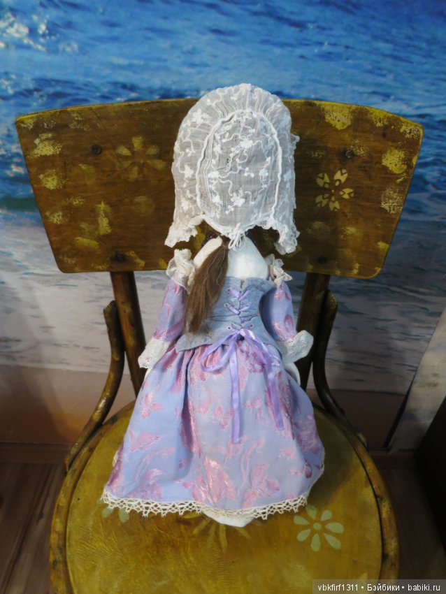 Queen Anne Style Doll - мой образ деревянных кукол 16-18 века