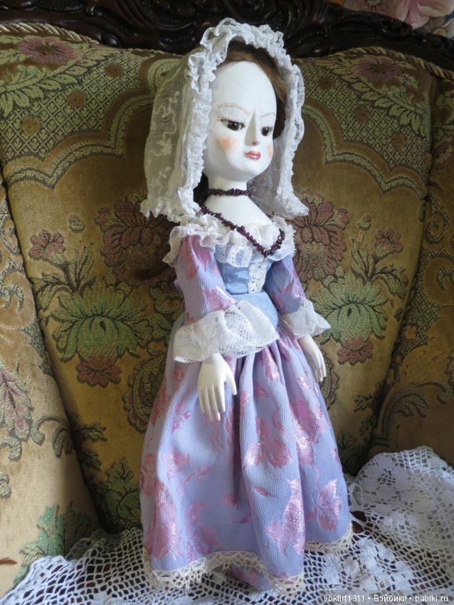 Queen Anne Style Doll - мой образ деревянных кукол 16-18 века