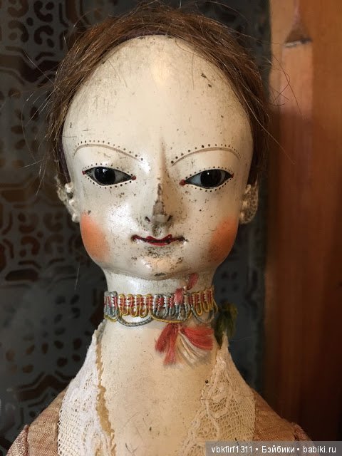Queen Anne Style Doll - мой образ деревянных кукол 16-18 века