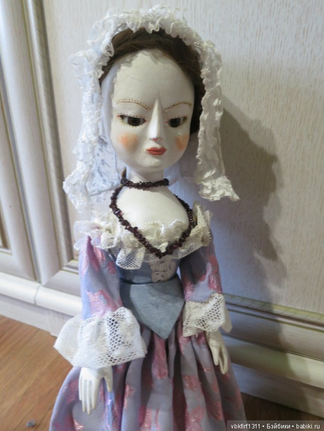 Queen Anne Style Doll - мой образ деревянных кукол 16-18 века