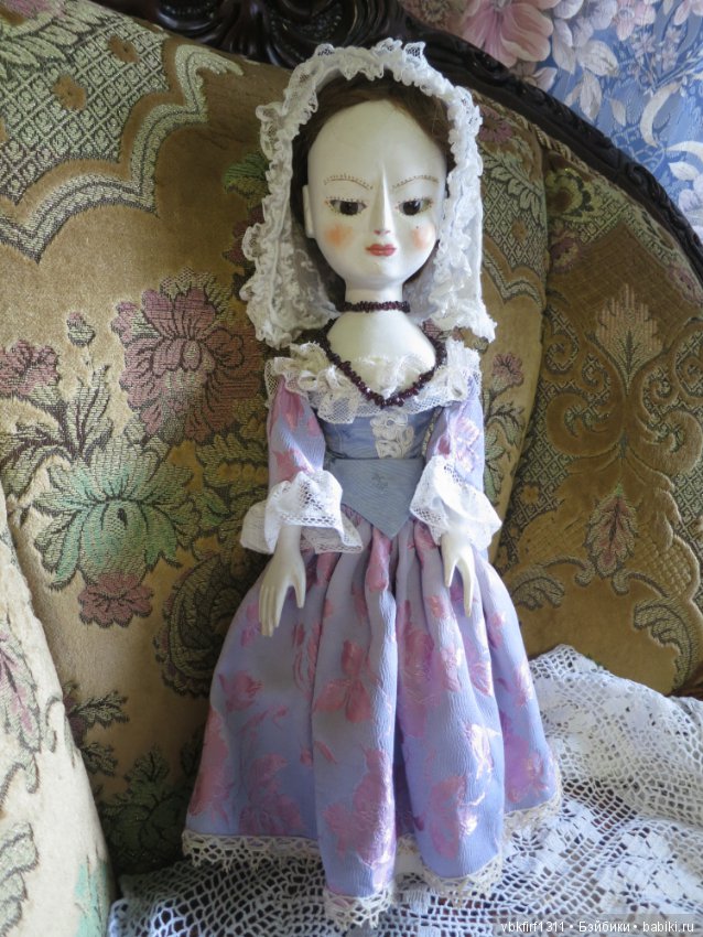Queen Anne Style Doll - мой образ деревянных кукол 16-18 века