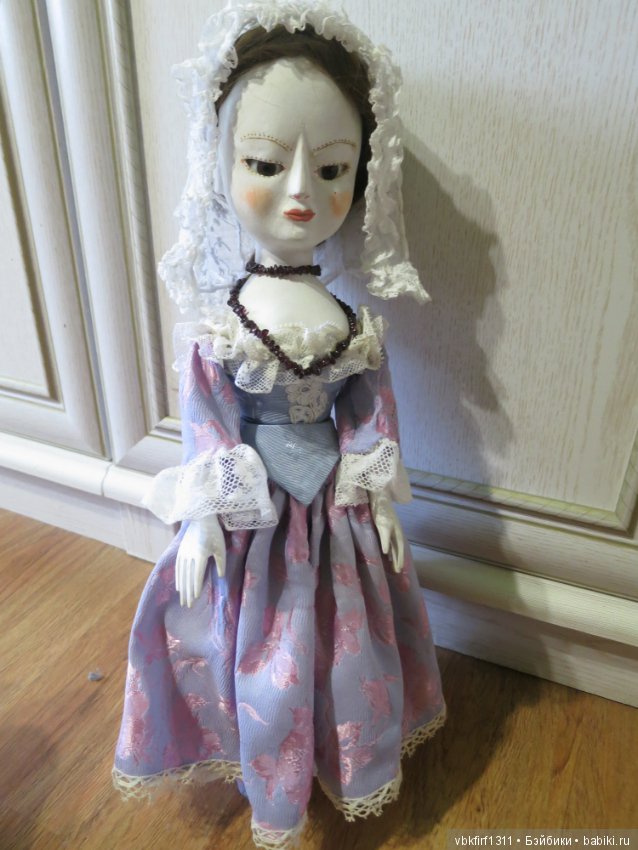 Queen Anne Style Doll - мой образ деревянных кукол 16-18 века