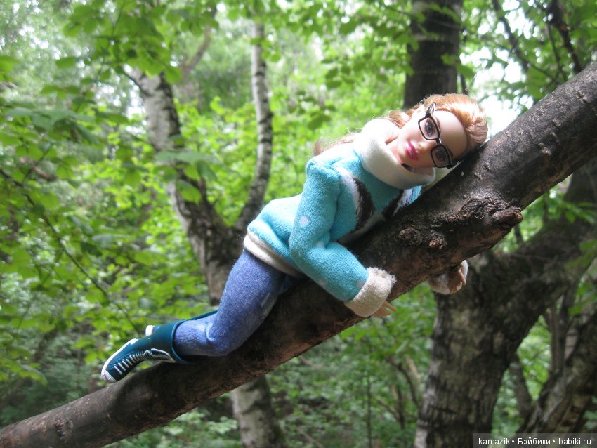 Люба в лесу — Разные шарнирные куклы (не БЖД): редкие (фото 3)