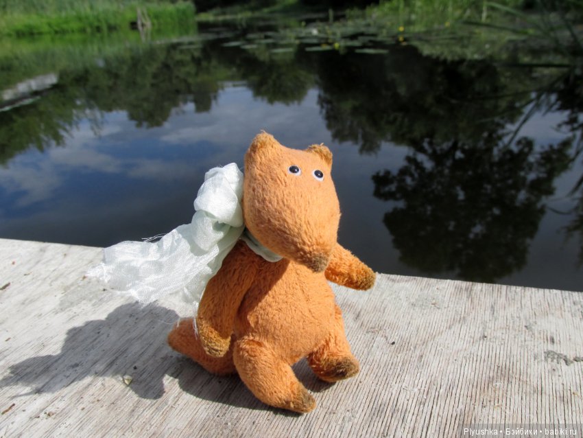 К Люку приехала подружка — Домашние фото авторских игрушек: Тедди (фото 7)