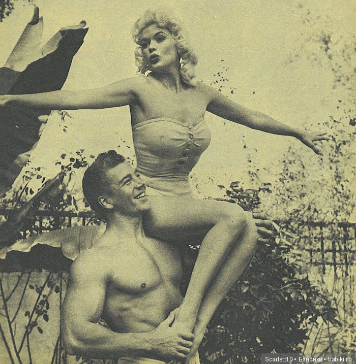 Джейн Мэнсфилд - актриса, которой подражали куклы