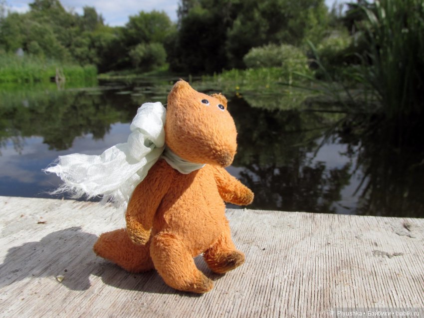 К Люку приехала подружка — Домашние фото авторских игрушек: Тедди (фото 6)