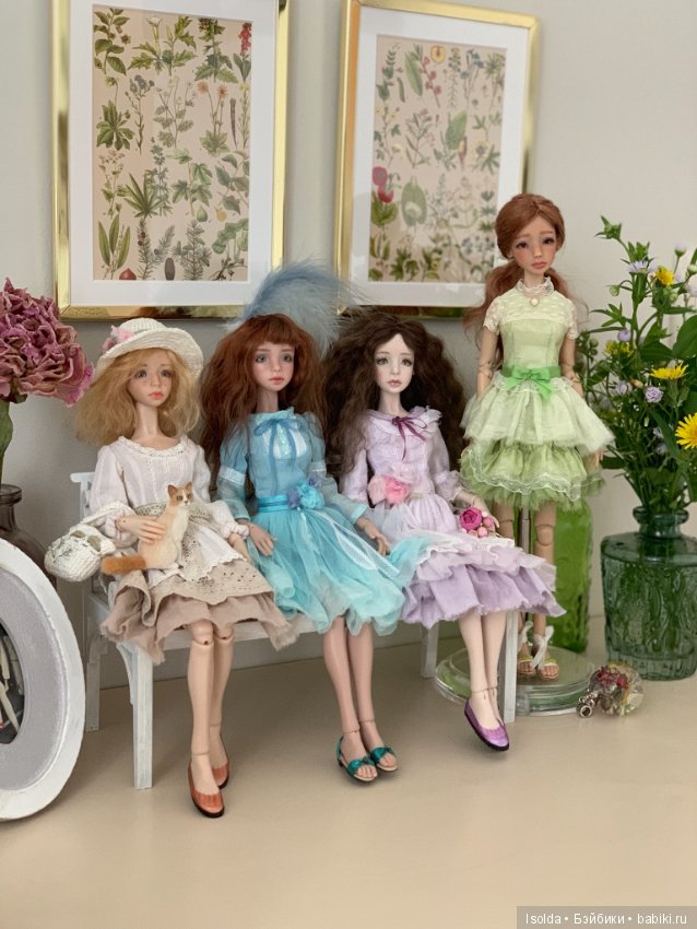 Новые платья для кукол Татьяны Шишацкой (фото 2)
