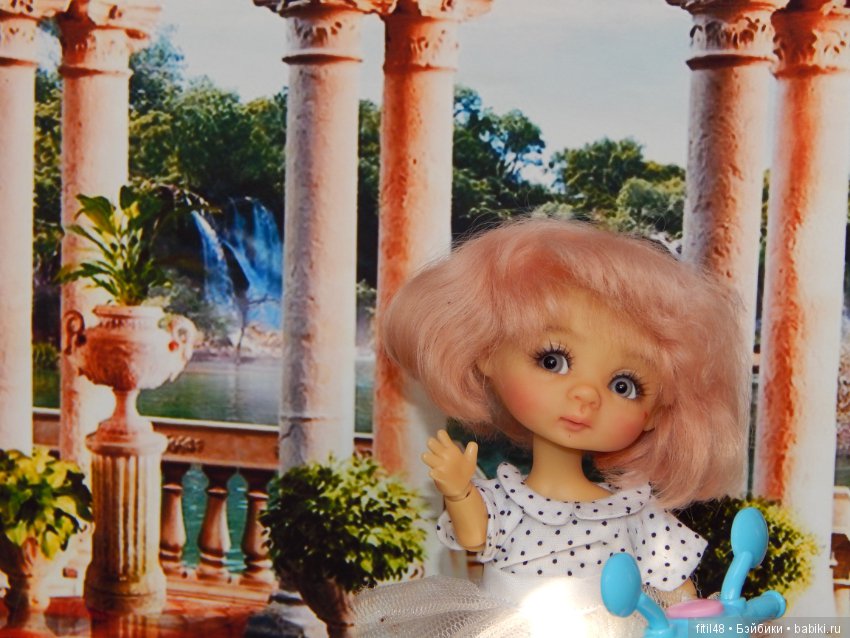 Ника и мопед — Куклы Nikki Britt (Никки Бритт): авторские BJD (БЖД)