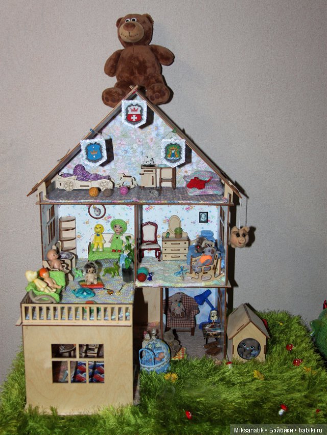 Подарки для зверят — Кукольная миниатюра своими руками: еда