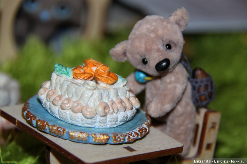 Подарки для зверят — Кукольная миниатюра своими руками: еда
