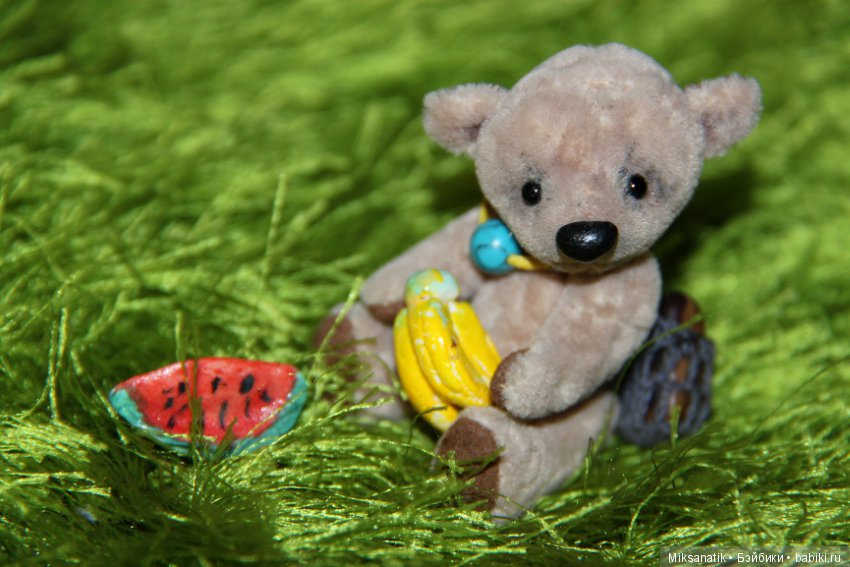 Подарки для зверят — Кукольная миниатюра своими руками: еда