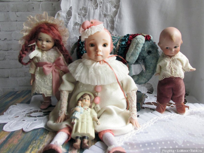 Фотосессия со слоном — Домашние коллекции кукол: фото собраний (фото 3)