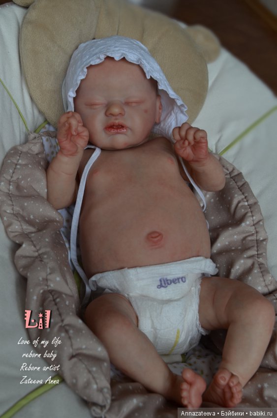 Малышка Lil by Laura Lee Eagles, куклы реборн Затеевой Анны (фото 4)