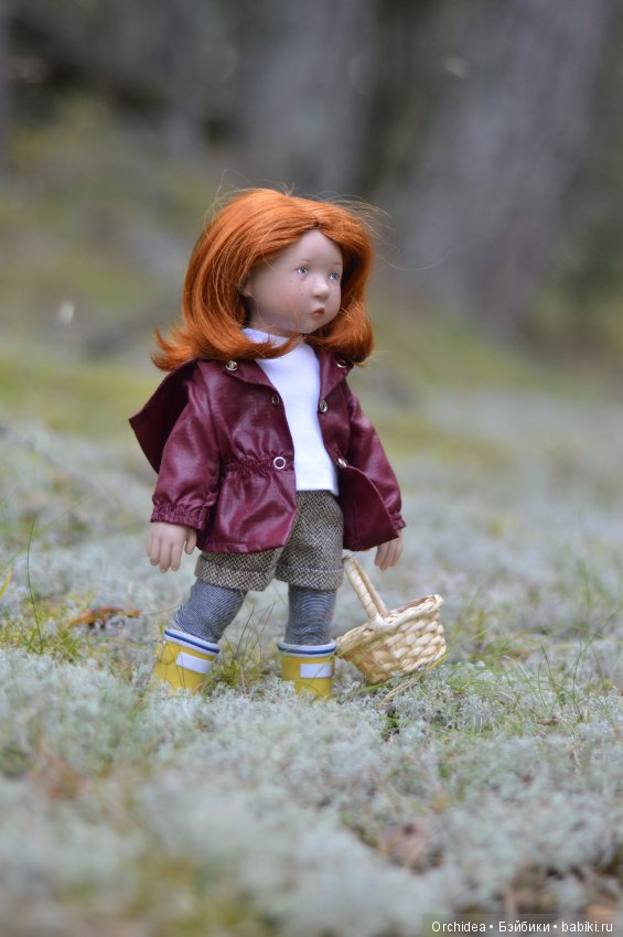 В лес за грибами с Бине. Zwergnase Bine