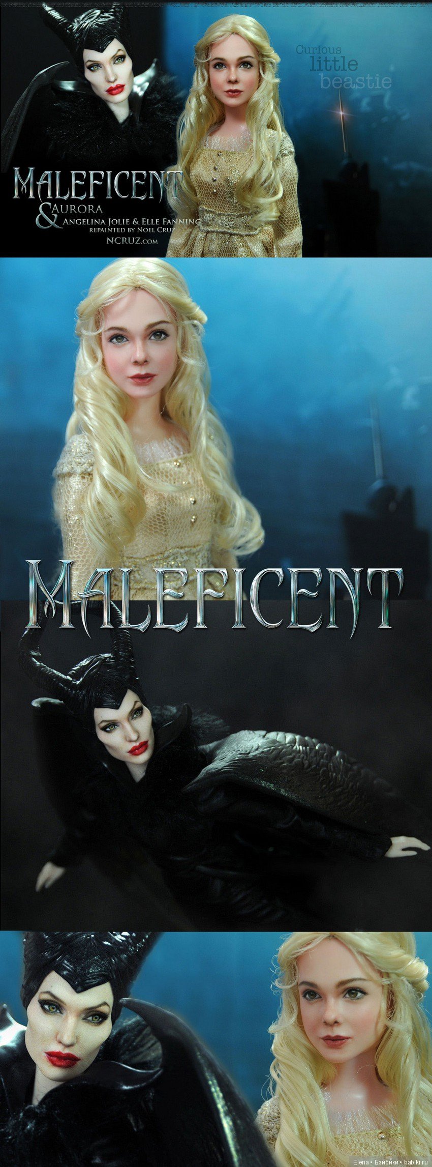 5 версий Maleficent, автор Noel Cruz