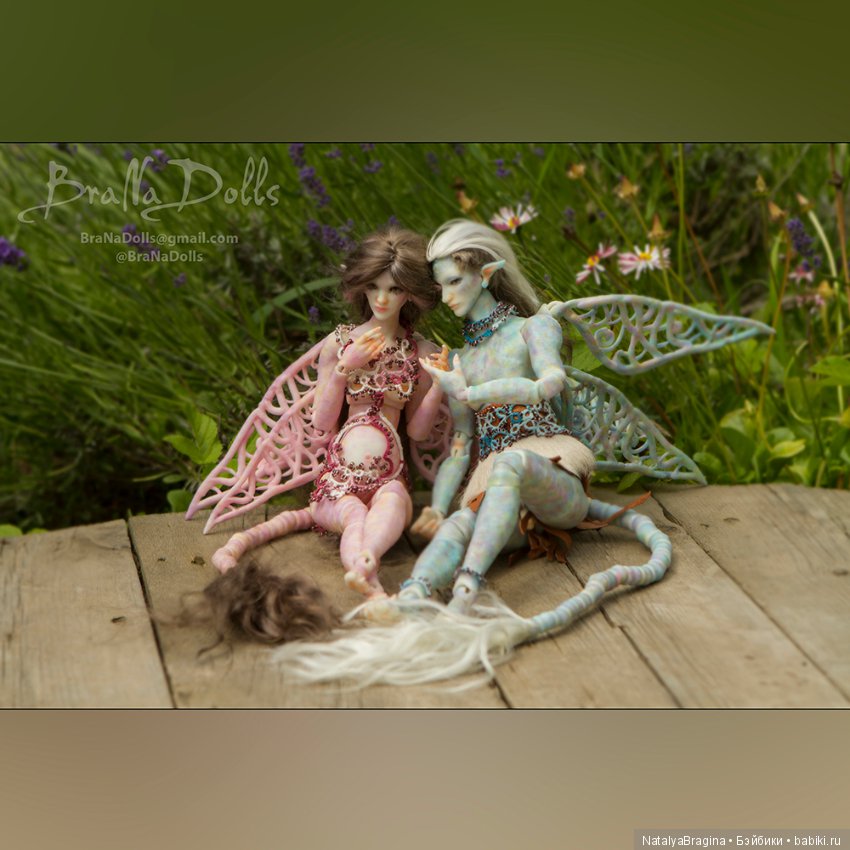 Авторская шарнирная кукла Эльф (фото 3)