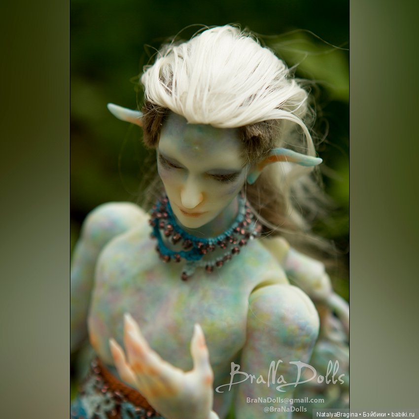 Авторская шарнирная кукла Эльф (фото 2)