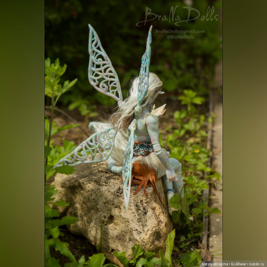 Авторская шарнирная кукла Эльф (фото 5)