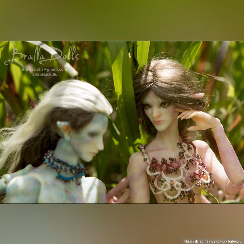 Авторская шарнирная кукла Эльф