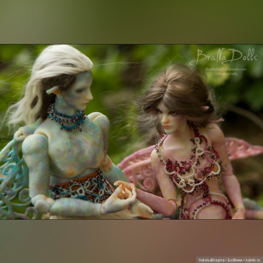 Авторская шарнирная кукла Эльф (фото 10)