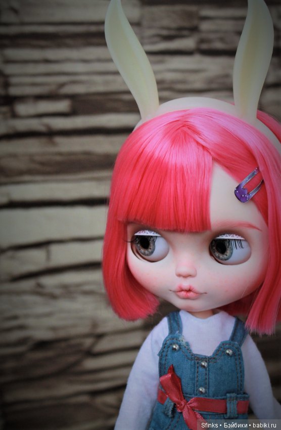 Банни. Кастом Блайз ТБЛ — ООАК и репейнт игровых кукол: Bratz (фото 8)