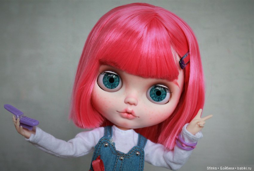 Банни. Кастом Блайз ТБЛ — ООАК и репейнт игровых кукол: Bratz (фото 3)