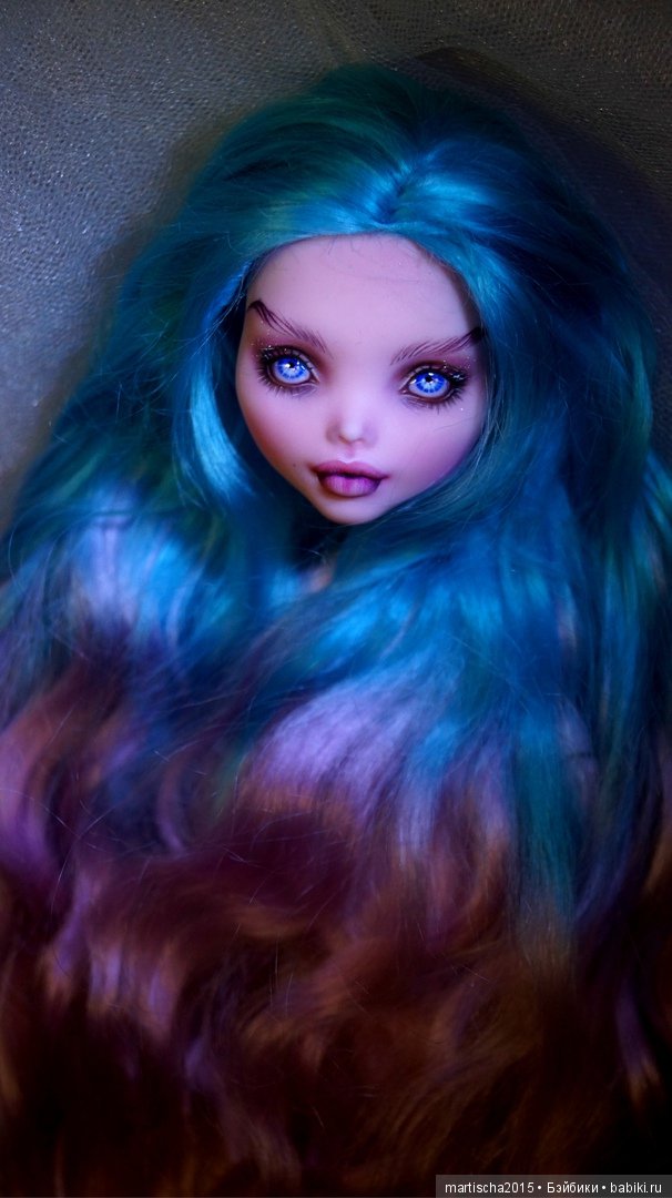 Работы июль 2019 — ООАК Monster High и Ever After High: репейнт (фото 7)