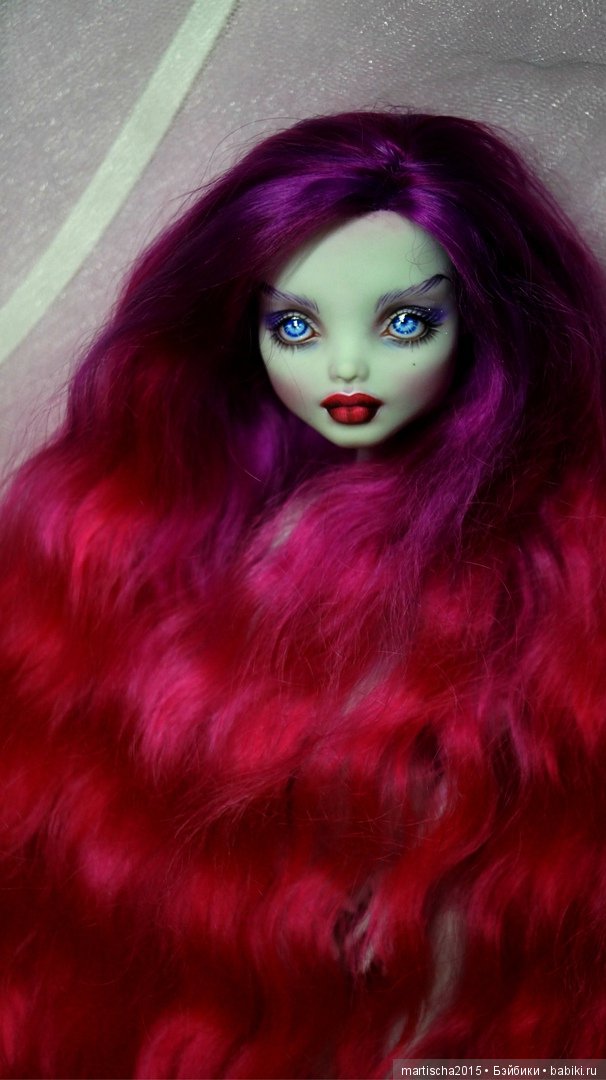 Работы июль 2019 — ООАК Monster High и Ever After High: репейнт