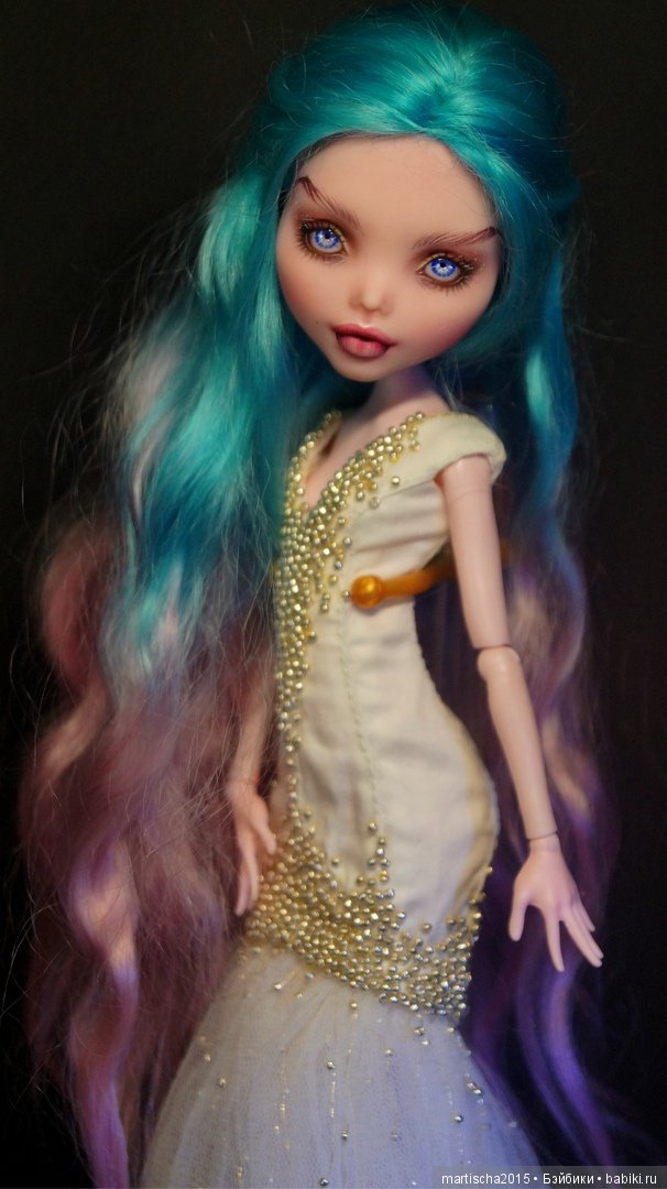 Работы июль 2019 — ООАК Monster High и Ever After High: репейнт (фото 9)