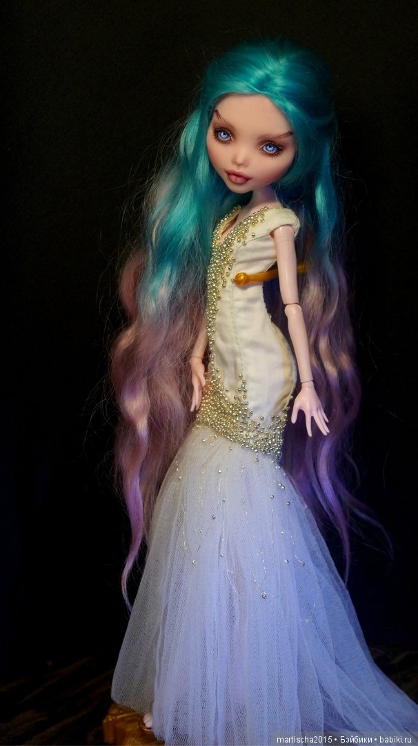Работы июль 2019 — ООАК Monster High и Ever After High: репейнт (фото 8)