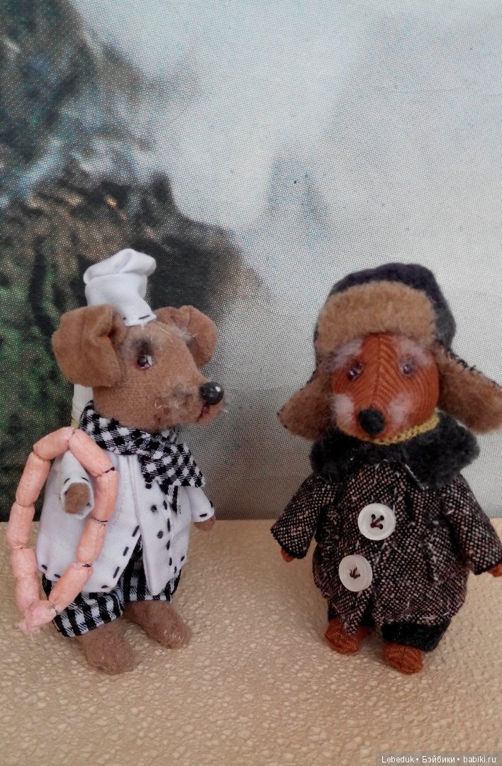 Поварята. Текстильные мини-куколки / автор Людмила Лебедюк
