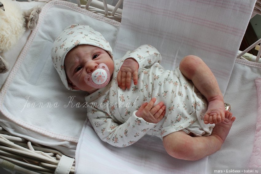 Новая силиконовая малышка у скульптора Joanna Kazmierczak