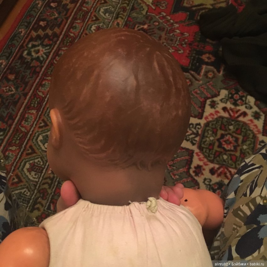 Чёрные пятна немок — Чистка и лечение кукол: как убрать пятна (фото 2)