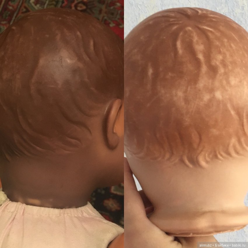Чёрные пятна немок — Чистка и лечение кукол: как убрать пятна