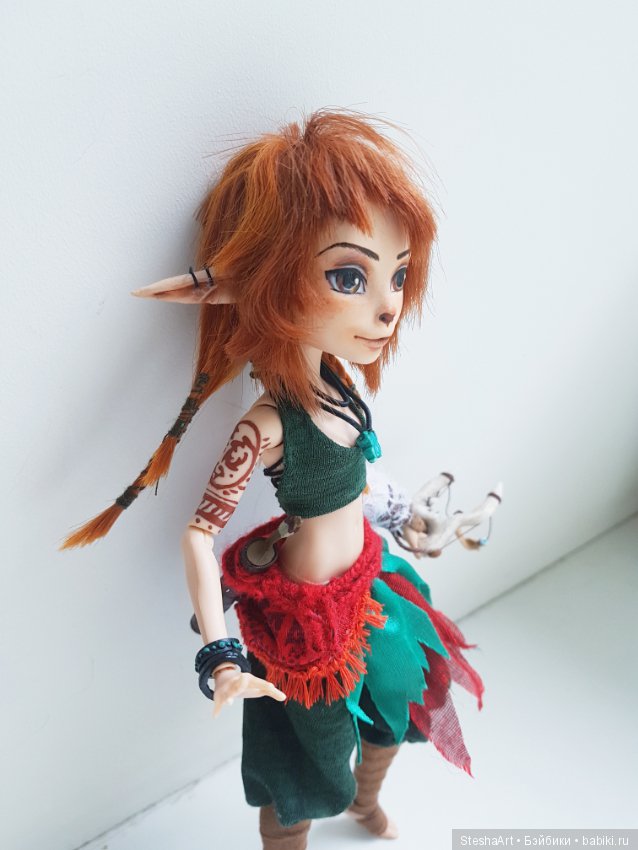 Эльфийка. ООАК Моаники от МХ (фото 4)