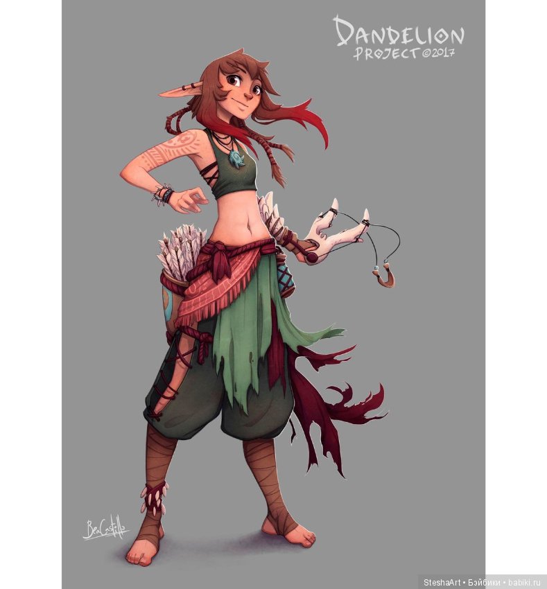 Эльфийка. ООАК Моаники от МХ (фото 3)