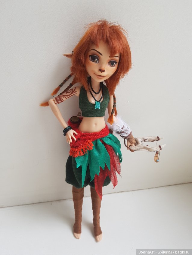 Эльфийка. ООАК Моаники от МХ