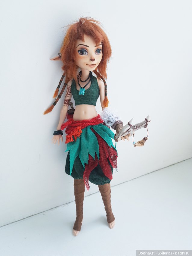 Эльфийка. ООАК Моаники от МХ (фото 5)
