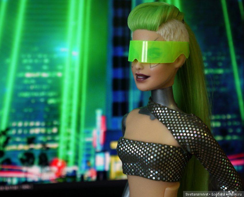 Хотите заглянуть в будущее - Барби ООАК