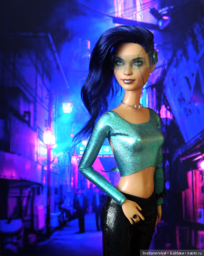 Хотите заглянуть в будущее - Барби ООАК (фото 8)