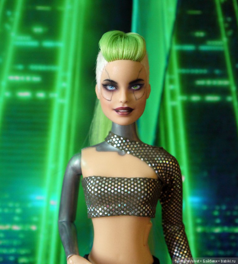Хотите заглянуть в будущее - Барби ООАК (фото 5)